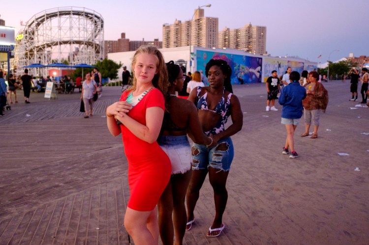 Coney Island.  Sunday July 8, 2018. Brooklyn, NY, USA