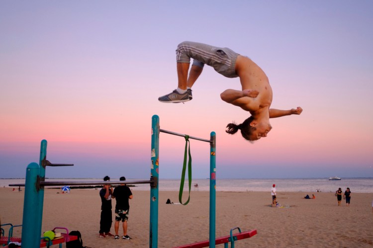 Coney Island.  Sunday July 8, 2018. Brooklyn, NY, USA